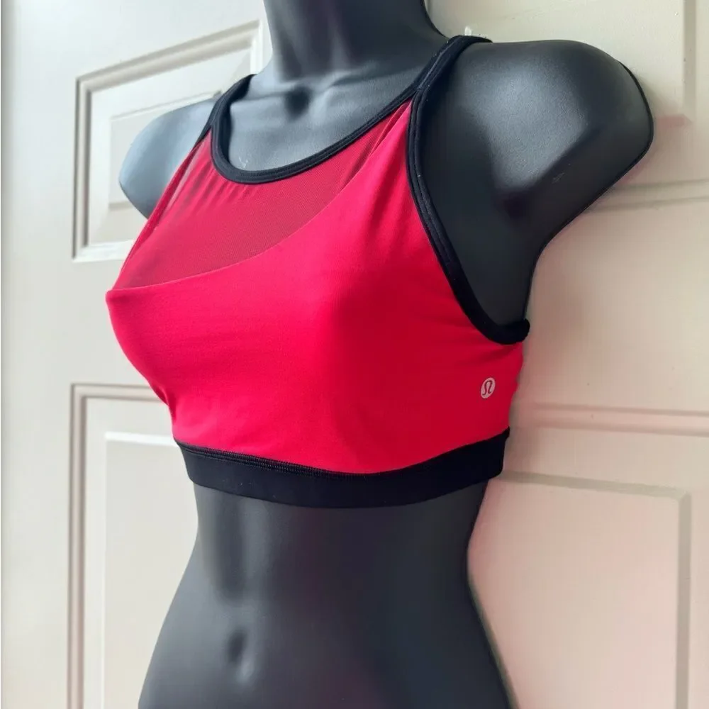 Lululemon Forget The Rest Bra
Flamenco Red / Black Size 4 - Picture 5 of 13